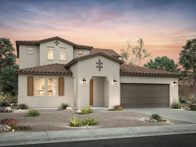 New construction Single-Family house 2725 S 263Rd Dr, Buckeye, AZ 85326 plan Willow - image