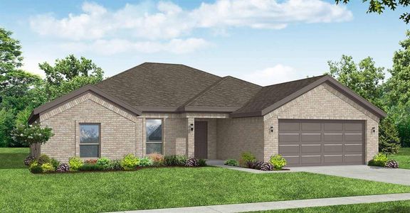 New construction Single-Family house 704 Stone Eagle Dr, Azle, TX 76020 plan Cromwell II - image