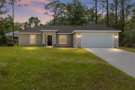 New construction Single-Family house 9828 N Country Club Wy, Citrus Springs, FL 34434 - image