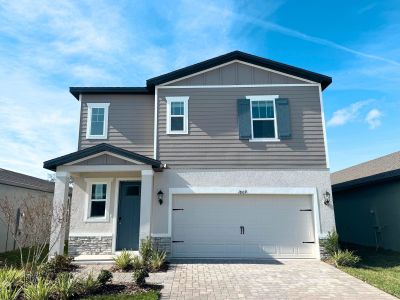 New construction Single-Family house 1809 Brekey Wy, Zephyrhills, FL 33541 plan Redwood - image