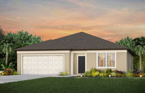 New construction Single-Family house 12815 Wanderlust Pl, Parrish, FL 34219 Seabrook- photo 0