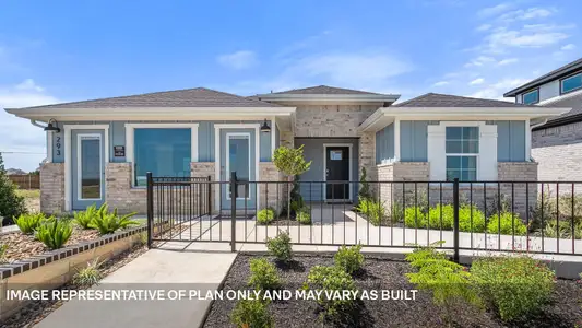 New construction Single-Family house 208 Southridge Trl, Marble Falls, TX 78654 plan The Denton - image