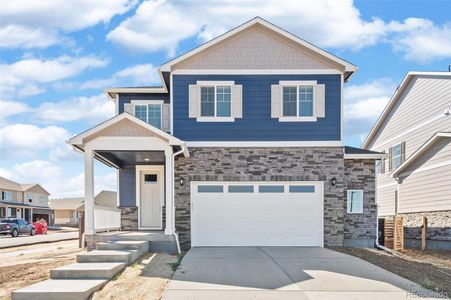 New construction Single-Family house 18039 Dandy Brush Ln, Parker, CO 80134 ELM- photo 2 2