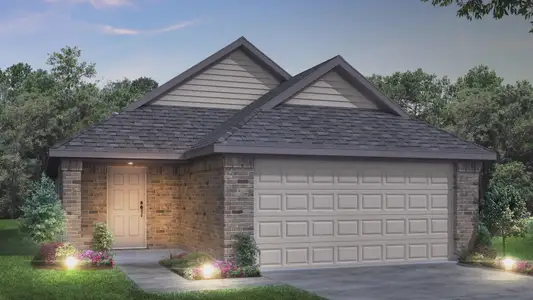 New construction Single-Family house 1302 Fantail Ln, Ennis, TX 75119 plan The Pinewood - image