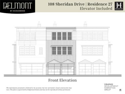 New construction Townhouse house 108 Sheridan Drive Ne, Atlanta, GA 30305 Plan: 27 - Elevator- photo 3 3