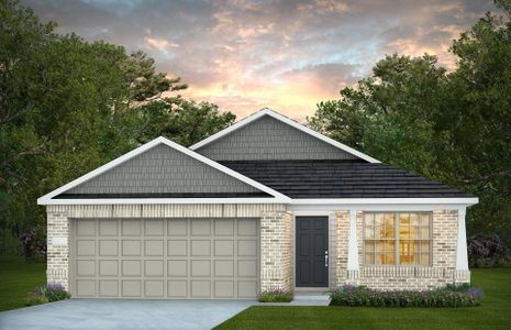 New construction Single-Family house 17311 Thor Well Ln, Crosby, TX 77532 plan Independence - image