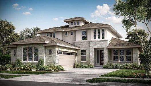 New construction Single-Family house 8625 Picnic House Path, Austin, TX 78744 Amaretto- photo 0