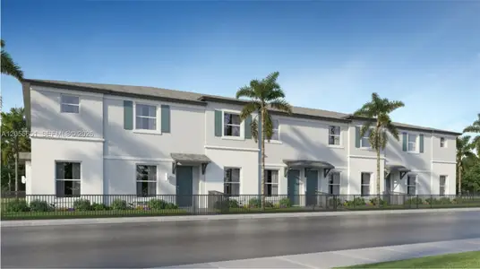 New construction Condo house 15615 Sw 280 St, Unit 4, Miami, FL 33031 plan Paradis - image