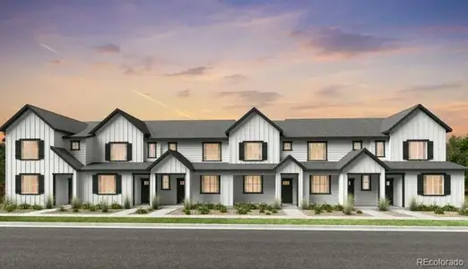 New construction Townhouse house 6641 E 148Th Dr, Unit 4, Thornton, CO 80602 Backcountry- photo 0