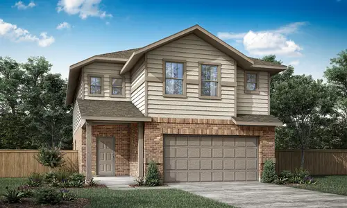 New construction Single-Family house 12525 Sea Gull Wy, Manor, TX 78653 plan Ennis - image