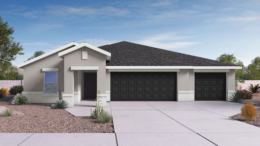 New construction Single-Family house 5686 E Azara Dr, San Tan Valley, AZ 85140 plan Courtland - image