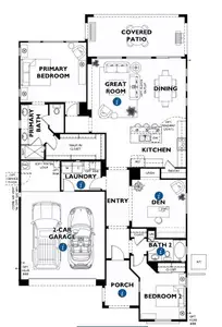 New construction Single-Family house 3430 Club Terrace Wy, Wickenburg, AZ 85390 plan Acacia - image