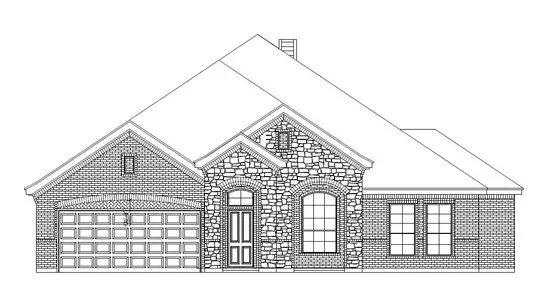 New construction Single-Family house 109 Loveta Ln, Boyd, TX 76023 plan McKinley I - image