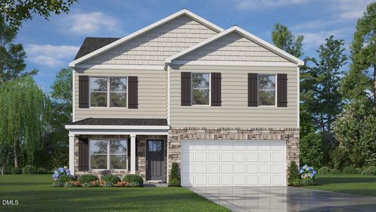 New construction Single-Family house 506 Ashley Run, Sanford, NC 27330 plan BELHAVEN - image