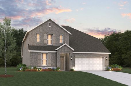 New construction Single-Family house 1400 Bluebird Dr, Little Elm, TX 75068 plan Cascade - image