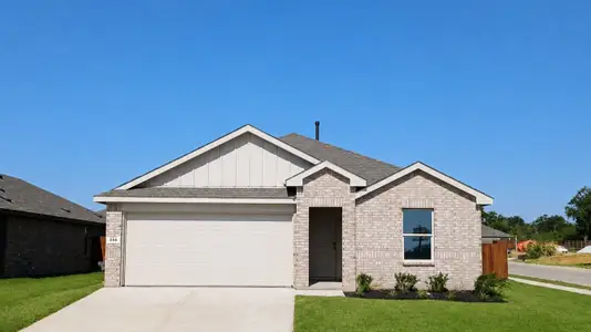 New construction Single-Family house 300 Trail Ct, Keene, TX 76059 plan Baylor - image