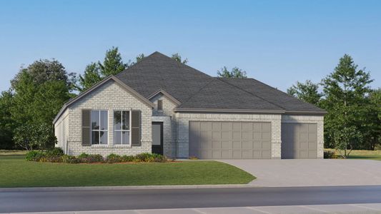 New construction Single-Family house 3001 Rodeo Dr, Providence Village, TX 76227 plan Nash w/ 3 Car Garage - image