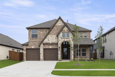 New construction Single-Family house 1719 Highwood Road, Forney, TX 75126 Harvard EW 2F w/Media- photo 0