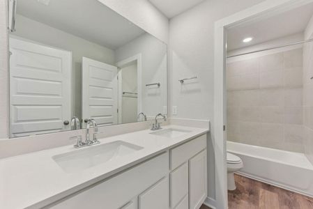 New construction Single-Family house 3216 Canyon River Ln, Georgetown, TX 78628 plan Hampton - image 10