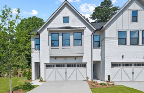 New construction Townhouse house 132 Briargate Dr, Johns Creek, GA 30097 Cooper- photo 0