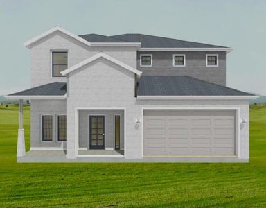 Welcome to 811 Easy St in La Porte, TX! Rendering of the front.