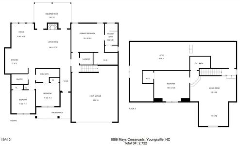 New construction Single-Family house 1886 Mays Crossroad Road, Louisburg, NC 27549 - photo 0