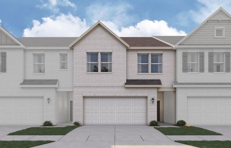 New construction Townhouse house 1271 Farmers Lp, Austell, GA 30106 plan Bradford - image