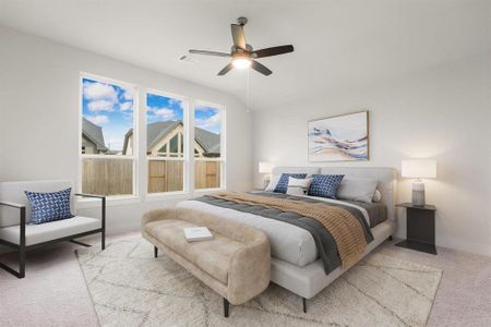New construction Single-Family house 29655 Blooming Grove Way, Fulshear, TX 77441 Bluebird- photo 15 15