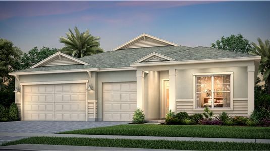 New construction Single-Family house 13909 Riversway, Port Saint Lucie, FL 34984 Venice- photo 0 0