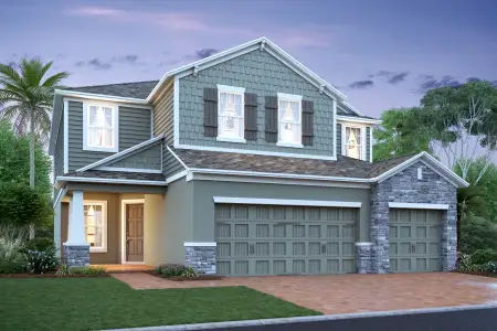 New construction Single-Family house 1140 Basalt Ln, Sanford, FL 32771 plan Lancaster - image