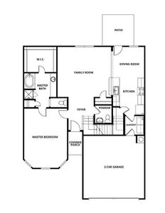 The Woods Floor Plan - 1st Floor