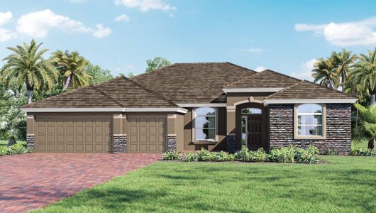 New construction Single-Family house 4853 Alabaster Dr, Grant-Valkaria, FL 32949 plan Elm - image