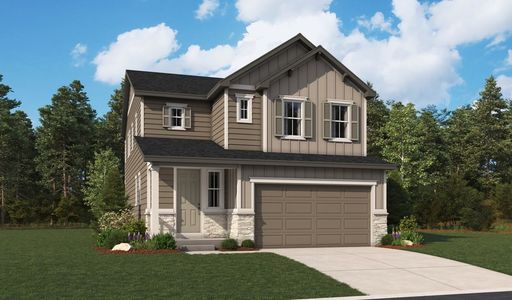 New construction Single-Family house 7843 Natural Bridge Trl, Colorado Springs, CO 80911 plan Lily - image