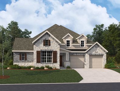 New construction Single-Family house 12915 Horseback Pl, Schertz, TX 78154 San Saba- photo 0