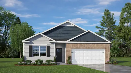 New construction Single-Family house 6556 Grogan Hill Rd, Whitsett, NC 27377 plan Cali - image