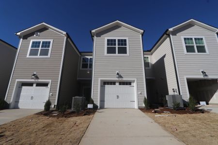 New construction Townhouse house 3193 Mission Olive Pl, New Hill, NC 27562 Hazelnut - Townhome Series- photo 79 79