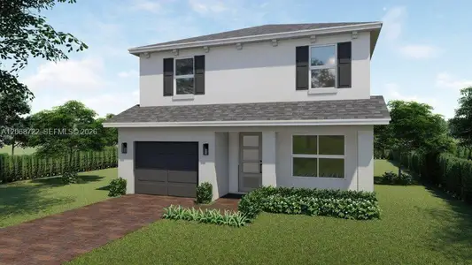 New construction Single-Family house 643 Ne 1St St, Florida City, FL 33034 plan Sapole II - image