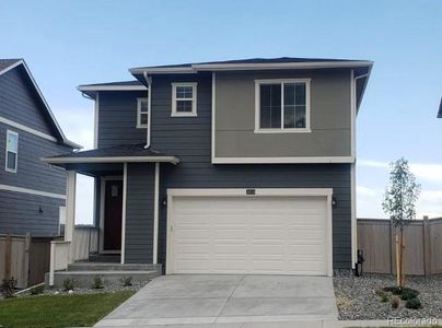 New construction Single-Family house 18097 Dandy Brush Lane, Parker, CO 80134 Elder- photo 0