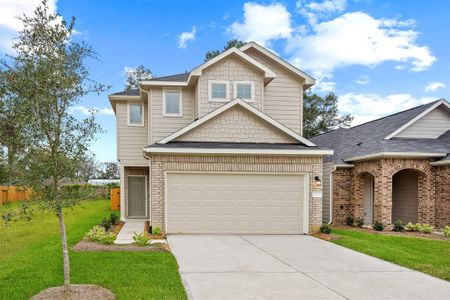 New construction Single-Family house 24709 Pennfield Arbor Lane, Huffman, TX 77336 - photo 0