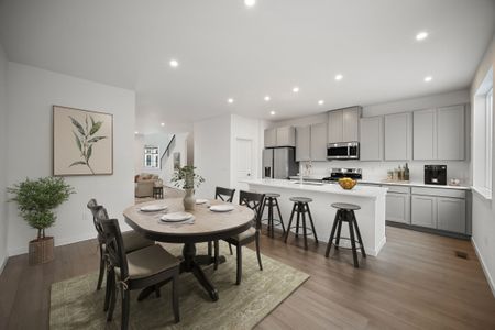 New construction Townhouse house 10746 Spalding Vw, Colorado Springs, CO 80908 plan Willow - image 5
