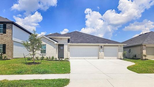 New construction Single-Family house 4304 Russet Elm Ln, Rosenberg, TX 77469 Courtland - photo 0