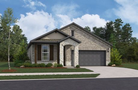 New construction Single-Family house 10524 Bricewood Park, San Antonio, TX 78254 Maxwell- photo 0