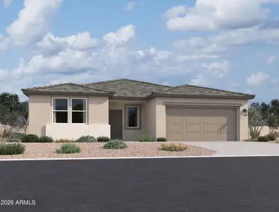 New construction Single-Family house 46972 W Pecan Woods, Maricopa, AZ 85139 plan Topaz - image