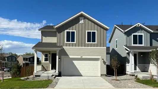 New construction Single-Family house 127 Amy Ave, Fort Lupton, CO 80621 plan The Ponderosa - image