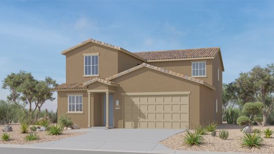 New construction Single-Family house 8778 S Circulo Generoso, Vail, AZ 85641 plan Poppy - image