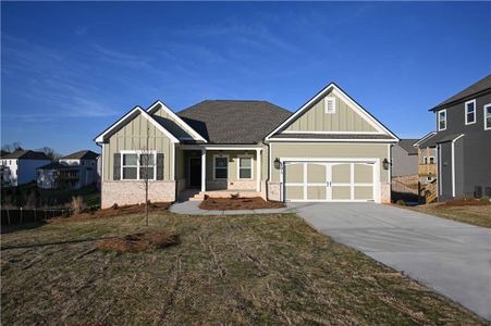 New construction Single-Family house 171 Alderman Lane, Winder, GA 30680 The Everett- photo 0