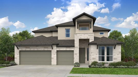 New construction Single-Family house 5216 La Spezia Wy, Leander, TX 78641 plan Travis - image