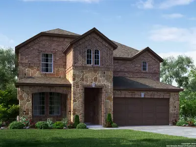 New construction Single-Family house 9312 Quail Crest Dr, Schertz, TX 78154 plan Evergreen (4011) - image