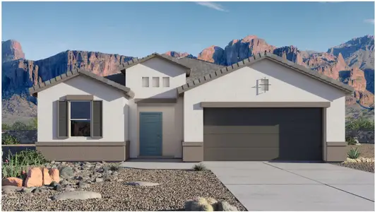 New construction Single-Family house 9168 S Oro Dr, Apache Junction, AZ 85120 - image