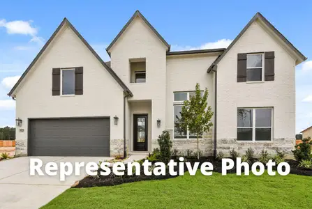 New construction Single-Family house 145 Montecilo Dr, Liberty Hill, TX 78642 plan The Cameron - image